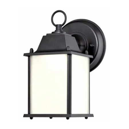 Westinghouse 1LGT BLK Wall Lantern 61075